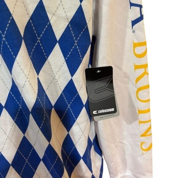 UCLA Bruins Pullover Hoodie Argyle Mens Large New - Picture 4 of 8